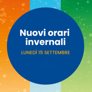 Dal 15 settembre tornano gli orari invernali