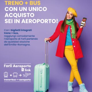 Nasce “Forlì Aeroporto Link”: treno e bus in un unico biglietto