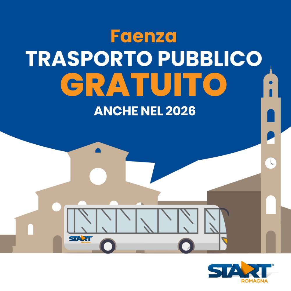 Faenza, sulle linee 1-2-3-192 la gratuità viene prorogata per l’intero anno 2026 