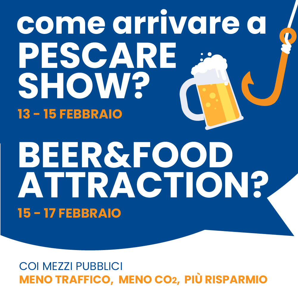 Come arrivare a Pescare Show e Beer&Food Attraction – Start Romagna