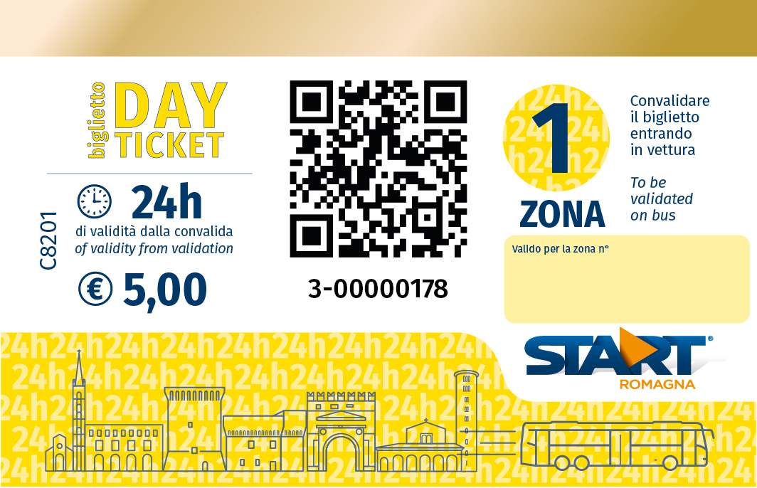 Day Ticket 1 zona