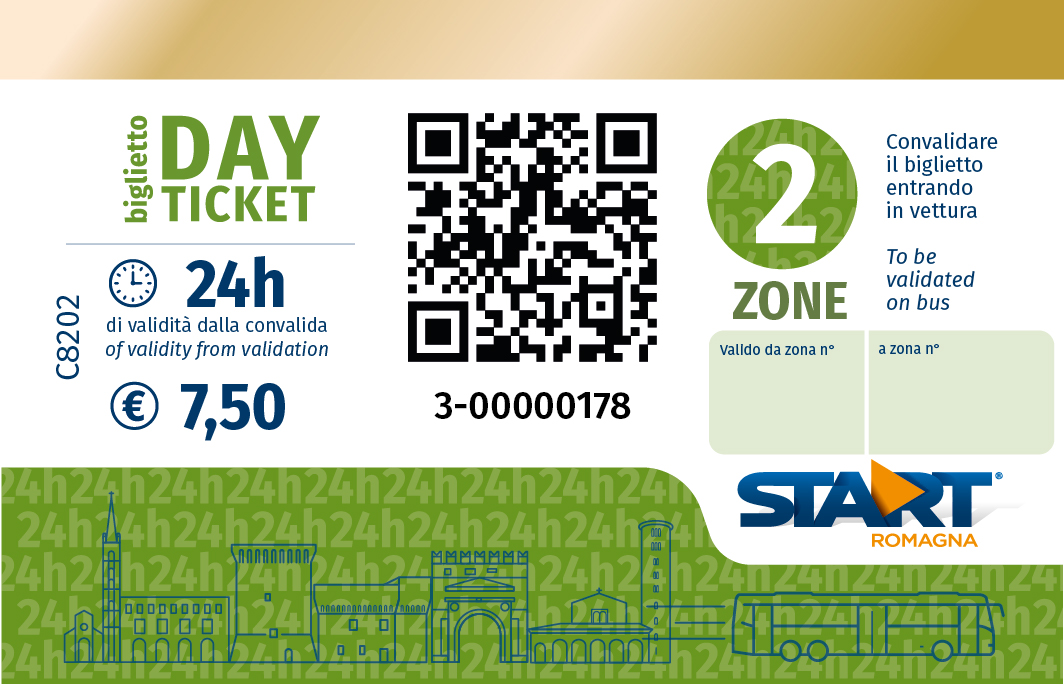 Day Ticket 2 zone
