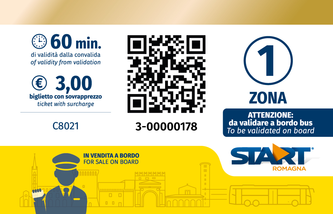 Vendita a bordo 1 zona