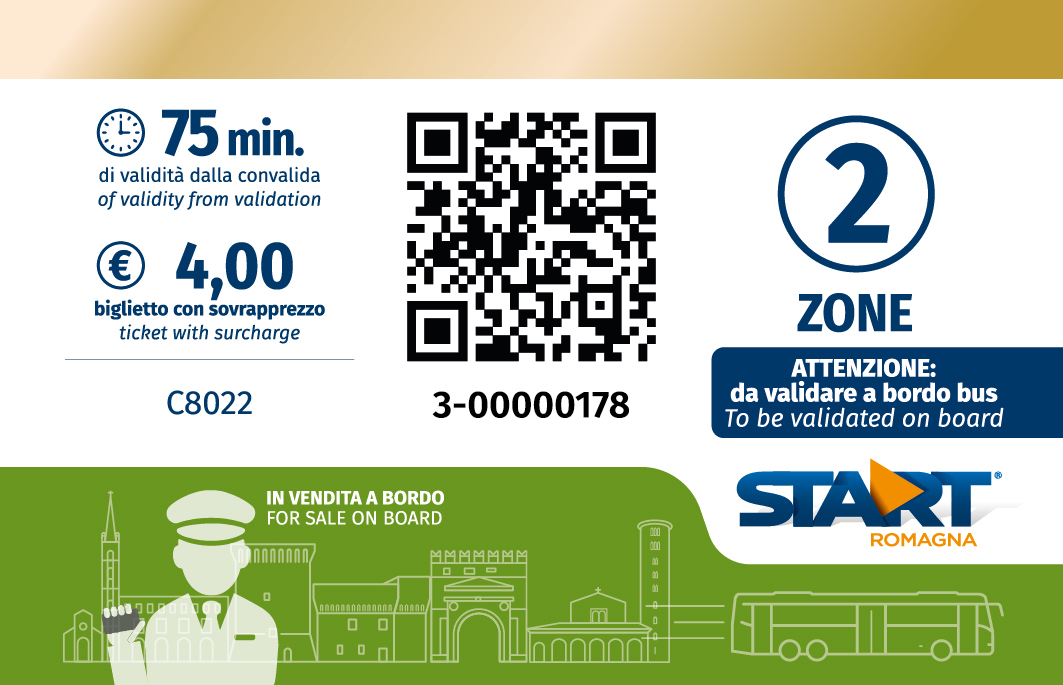 Vendita a bordo 2 zone