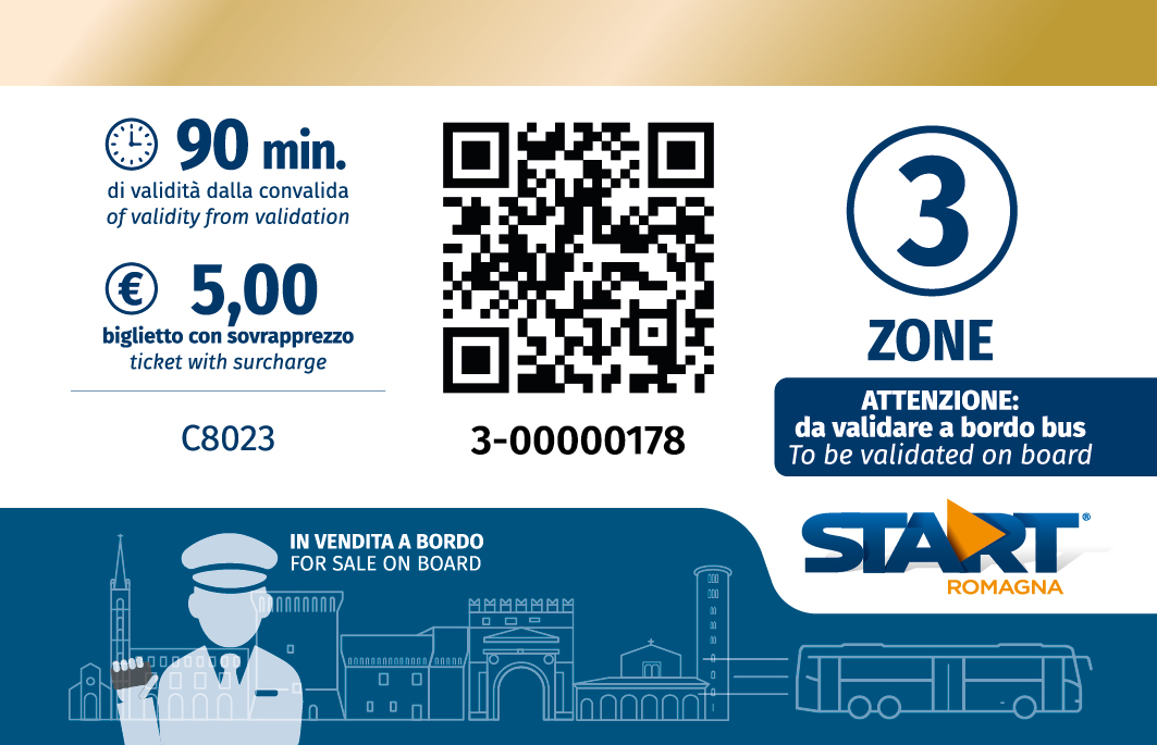 Vendita a bordo 3 zone