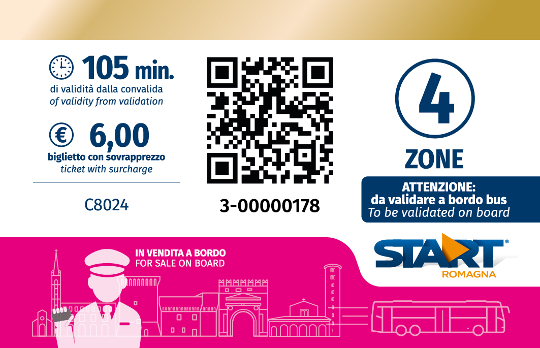 Vendita a bordo 4 zone