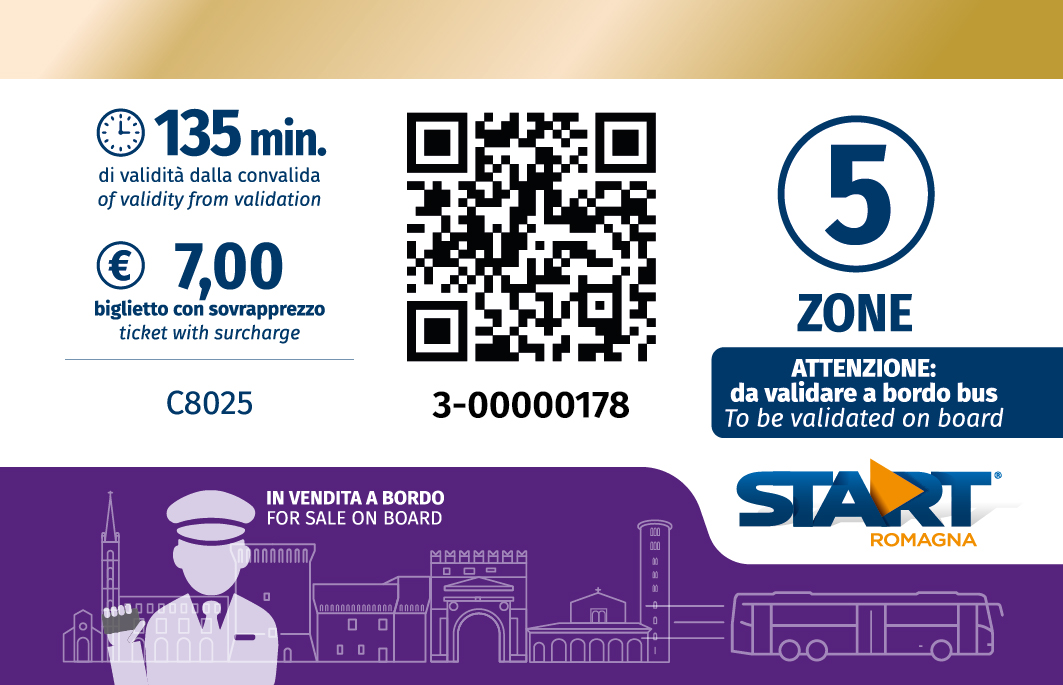 Vendita a bordo 5 zone